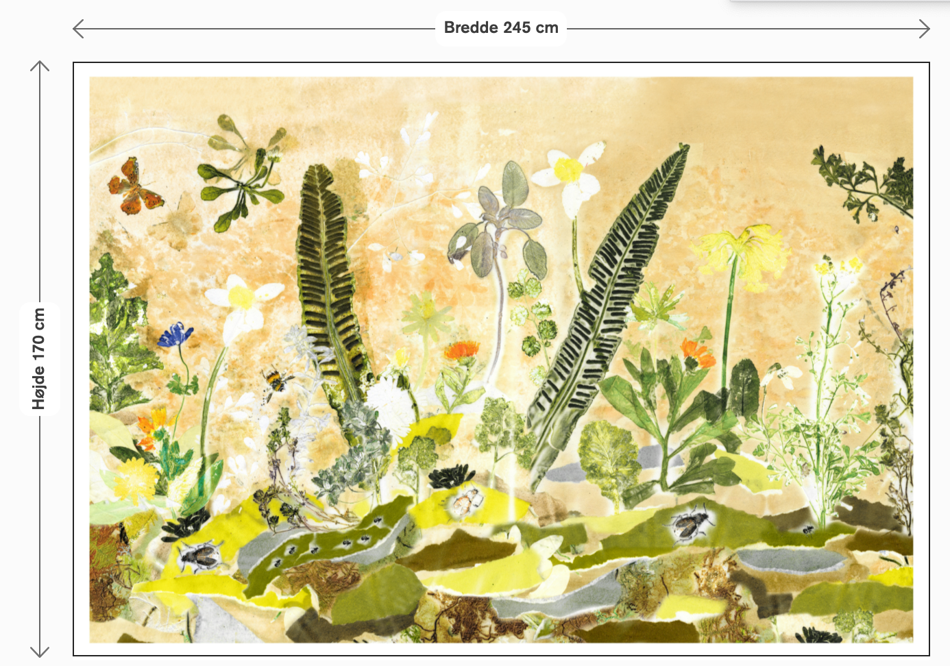 Tapet med The Garden