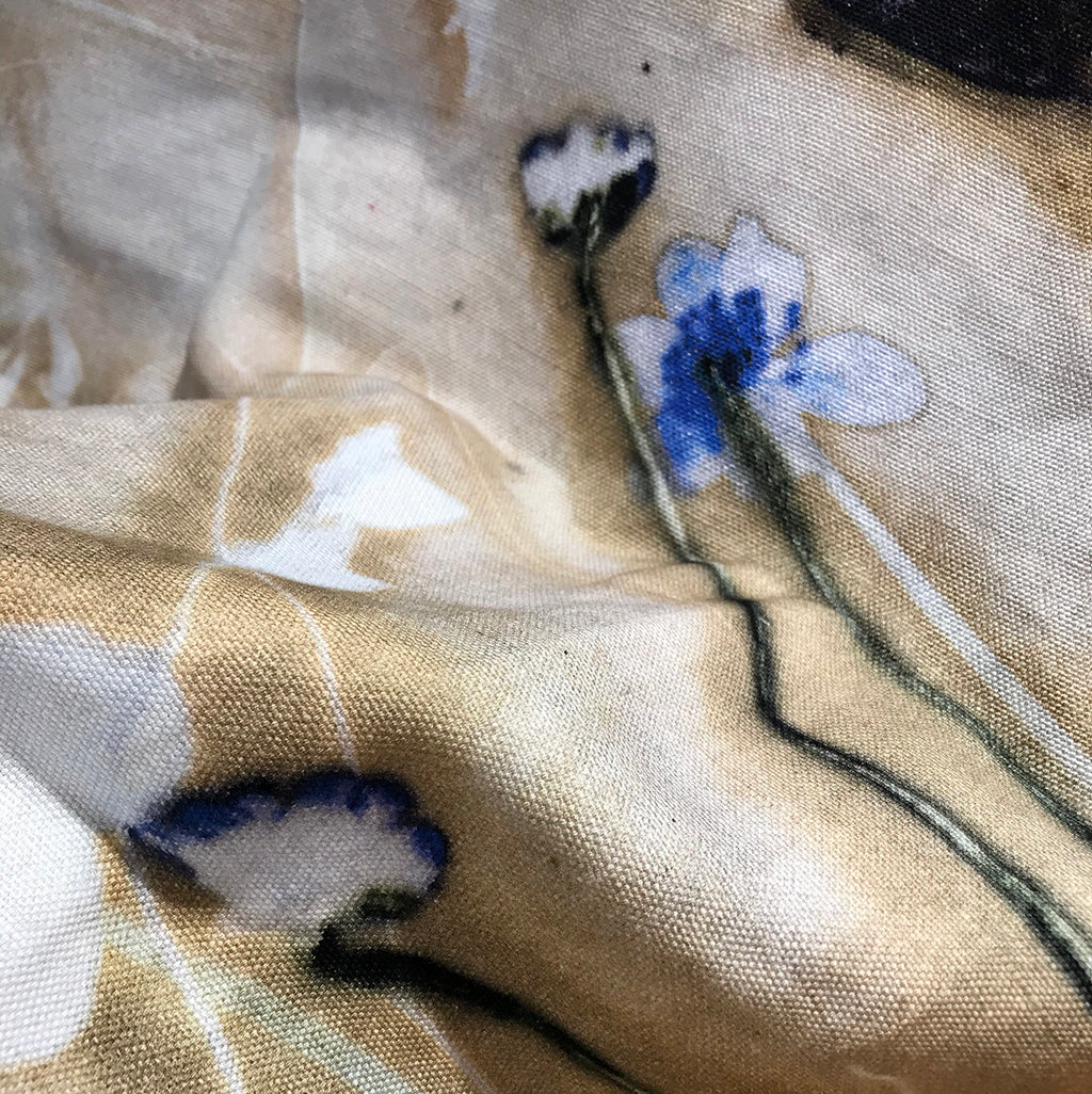 Dug med Blue Windflower