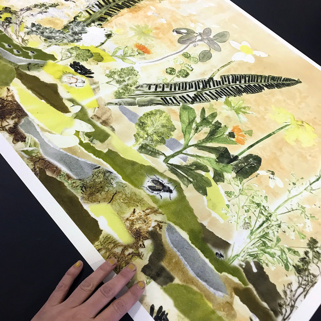 Plakat med The Garden (100 x 70 cm)