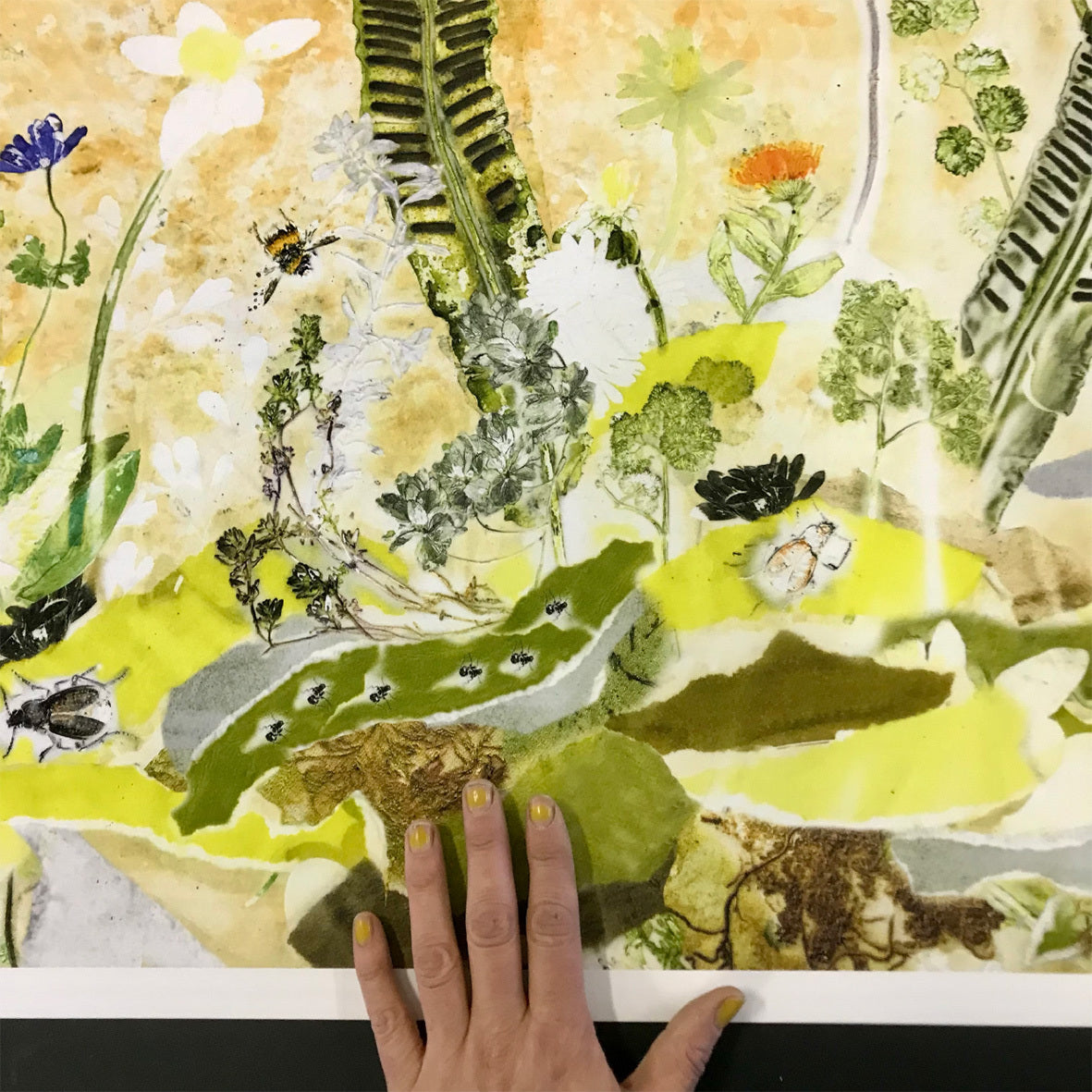 Plakat med The Garden (100 x 70 cm)