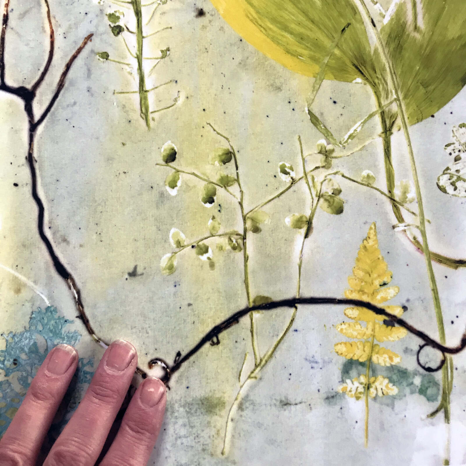 Plakat med Wood (50 x 70 cm)